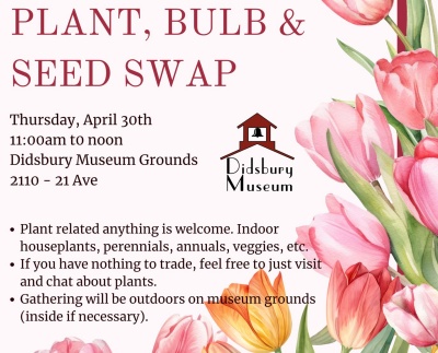 Join us for our annual Plant, Bulb, and Seed Swap.